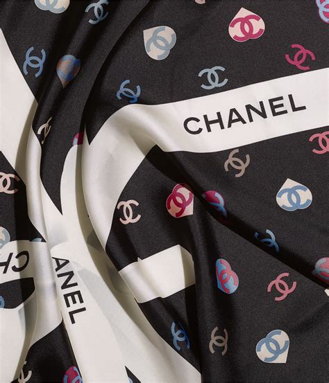 chanel scarlett|Chanel square scarf twill.